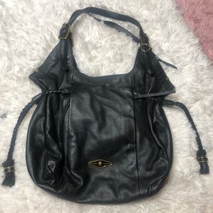 Elliot Lucca Black Leather Purse